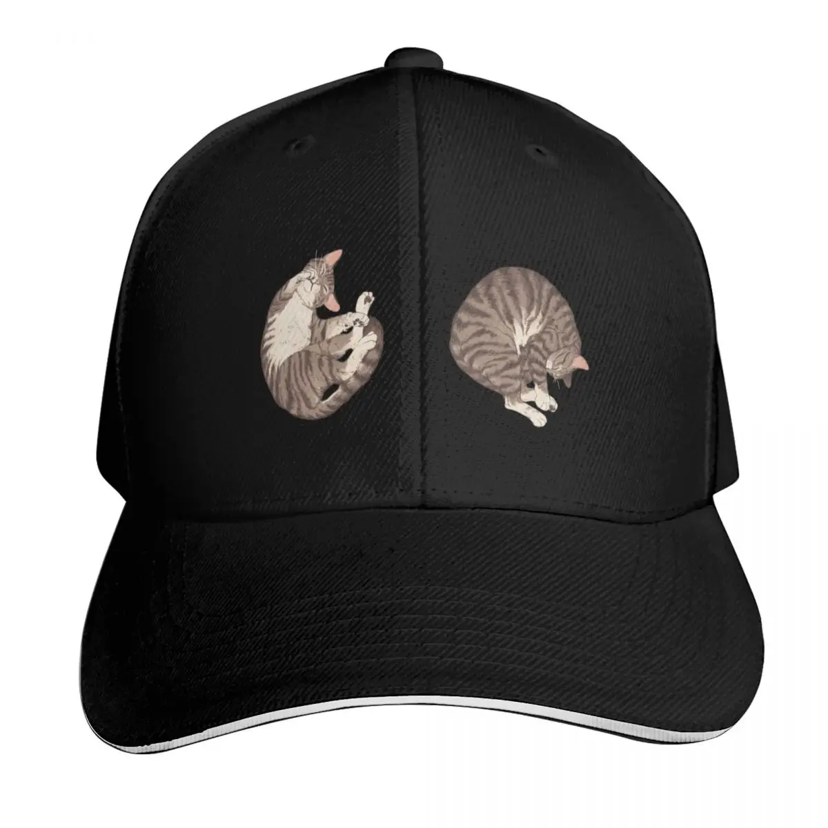 polkadot cats Baseball Cap Hood Horse Hat Hat Luxury Brand Military Tactical Cap Girl'S Hats Men's