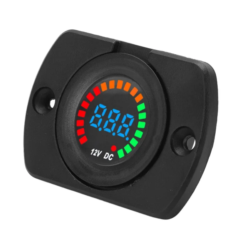 for Car Universal - New DC LED Digital Display Combination Color Screen Voltmeter Automotive Personality Modification Special Ve