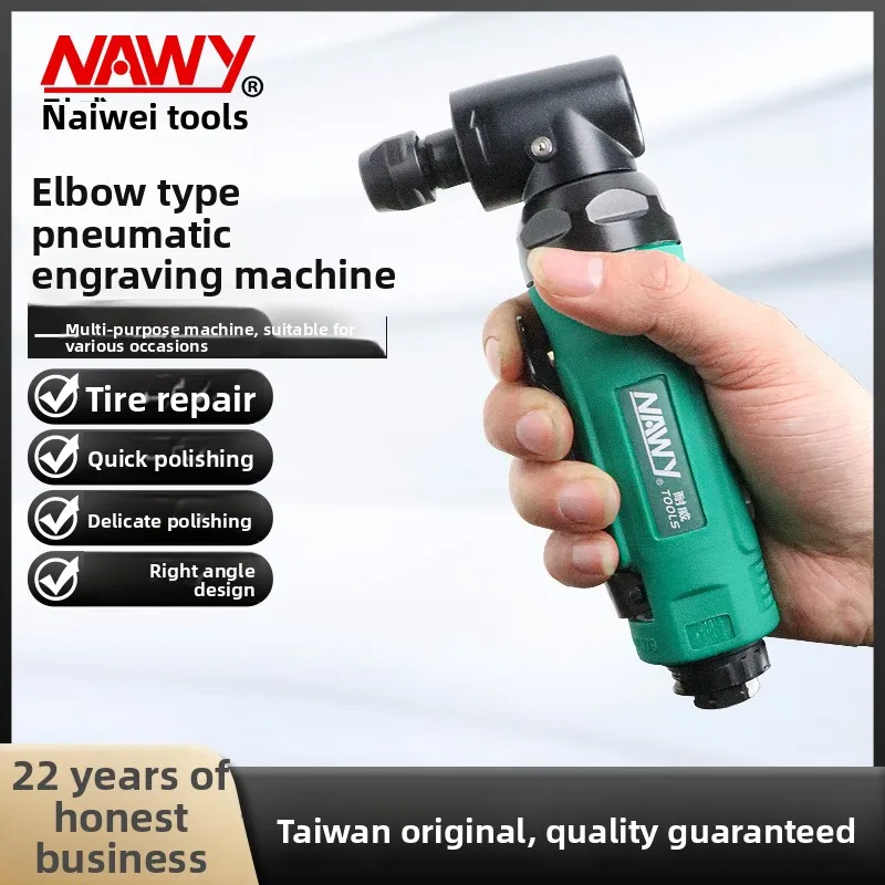 

Pneumatic Rotary Angle Grinder Right Angle Grinder 90 ° Air Grinding Machine Elbow Type Small Grinding Head Grinder