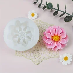 1 piece, creative flower baking mold, flower mounting, sugar flipping cake soap mold, aromatherapy candle silicone mold