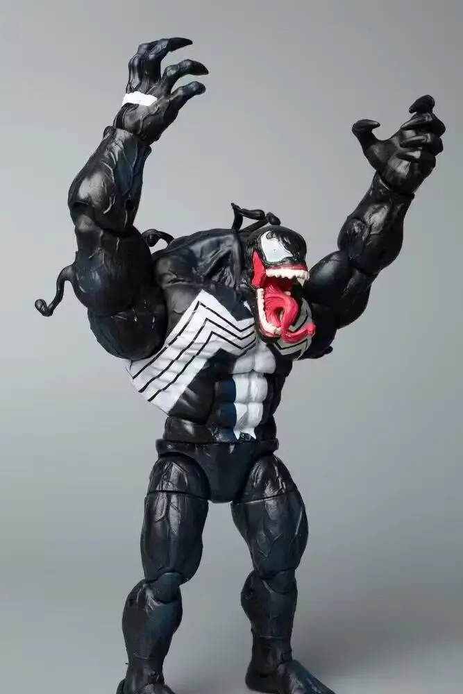 Figurines d'action en Pvc, personnage de la série légendes de 20cm, Version bande dessinée Fat Venom, modèle mobile, poupée de Collection, jouet cadeau de noël