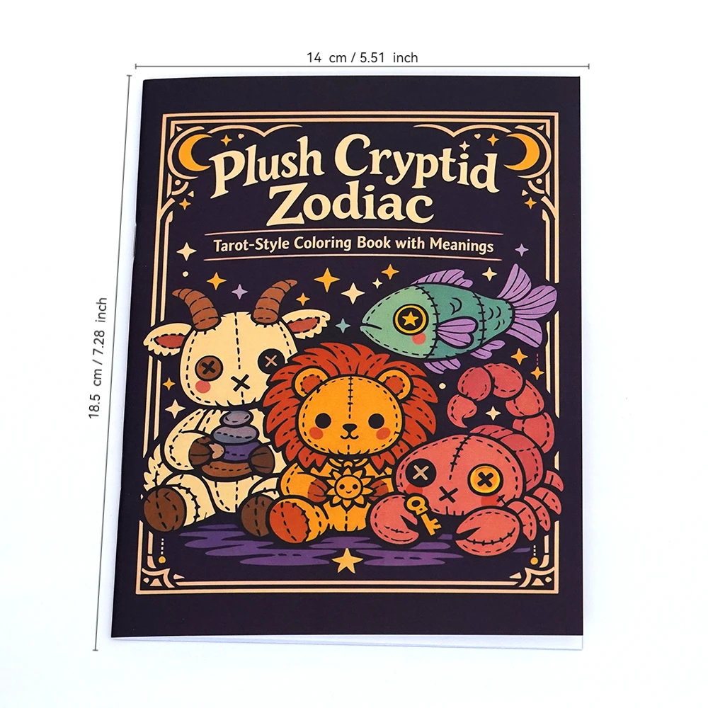 Cutie Spooky Zodiac Plant Colo - Food Y Snacks Coloring Book 评论和价格