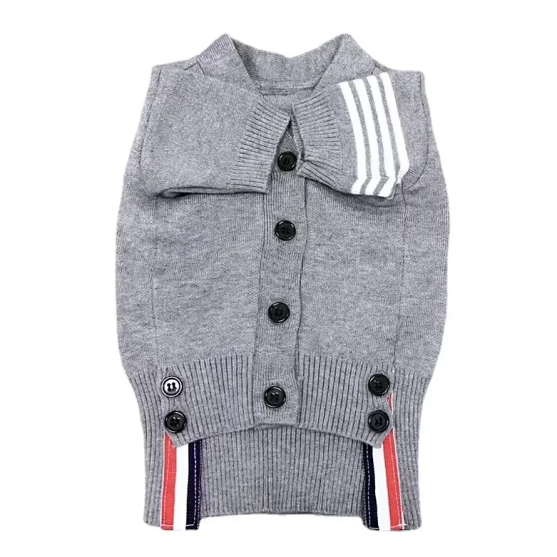 

S-XXL Dogs Sweaters Trendy Knit Sweater Cardigan Dog Clothes Bear Shaped Cat Clothes Factory Wholesale Pet Clothing Supplies