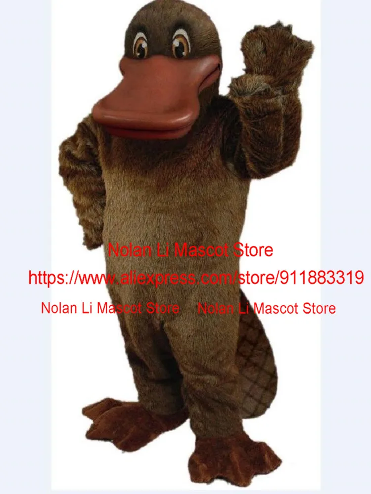 New High-Quality Platypus Mascot Costume Cartoon Set Role Play Movie Props Adult Size Advertising Game Christmas Gift 328