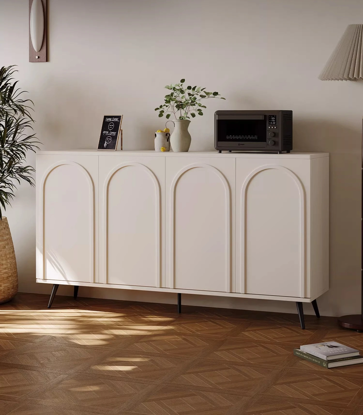 

Шкаф-буфет в стиле французского крема для столовой, гостиной, спальни, домашнего использования, высококачественный ретро-шкаф для хранения