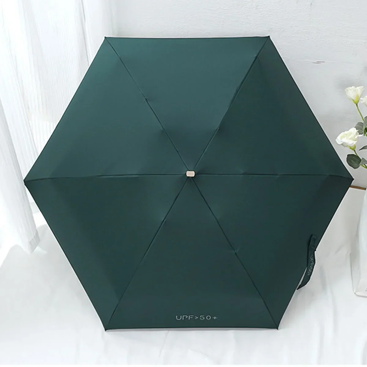 Xiaomi Mały mini parasol przeciwdeszczowy Ochrona przed promieniowaniem UV Ultralekki składany pięciokrotny parasol Parasol przeciwsłoneczny