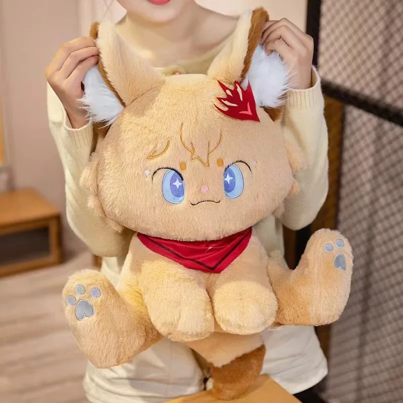 Genshin Impact Plush Toys Kaedehara Kazuha Plushie Anime Game Tartaglia Cat Venti Doll Toys Soft Stuffed for Christmas Gifts