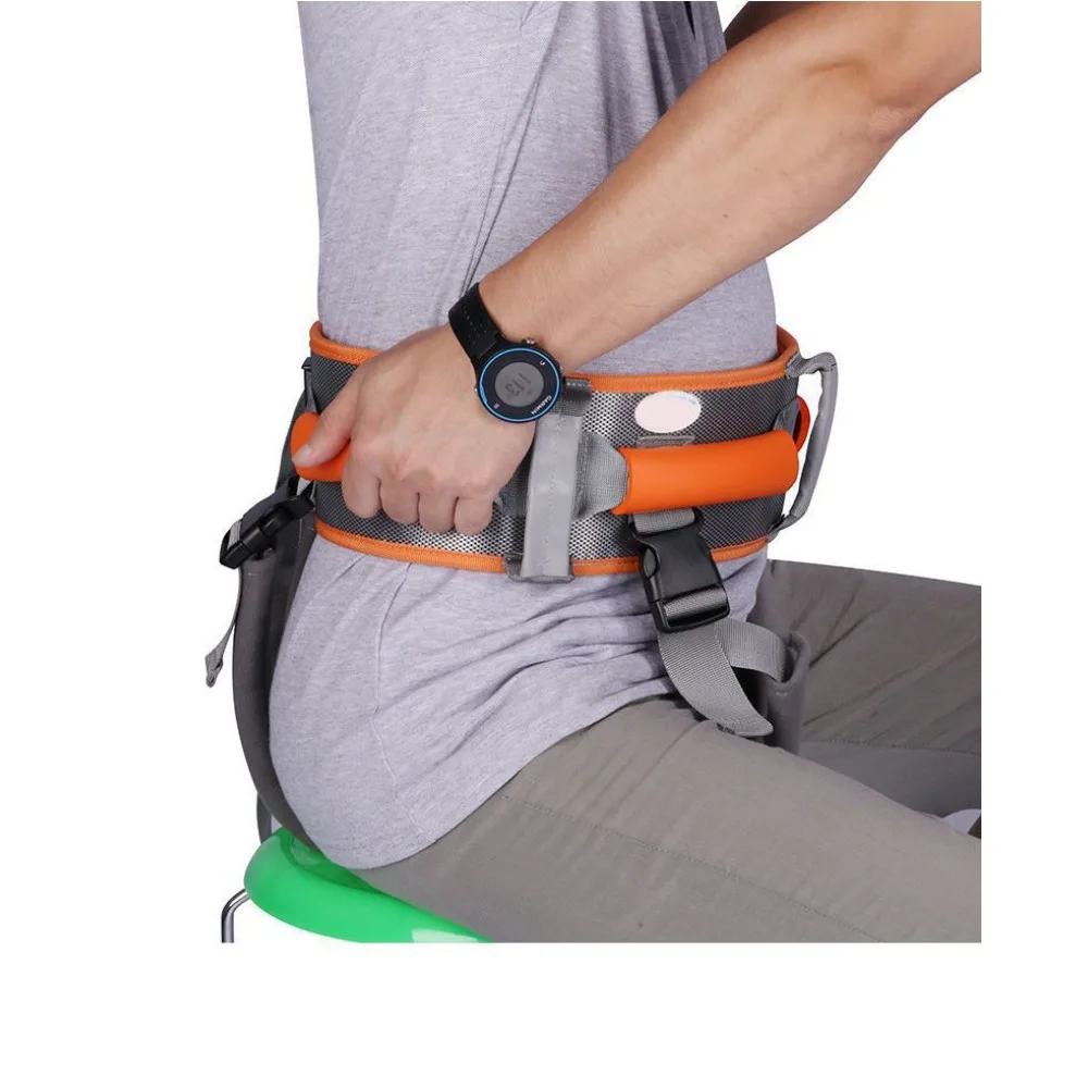 Elderly Patient Transfer Lift Belt Nursing Care Moving Shifting Restraint Belt Rehabilitation Training Waist Walking Stand Belt