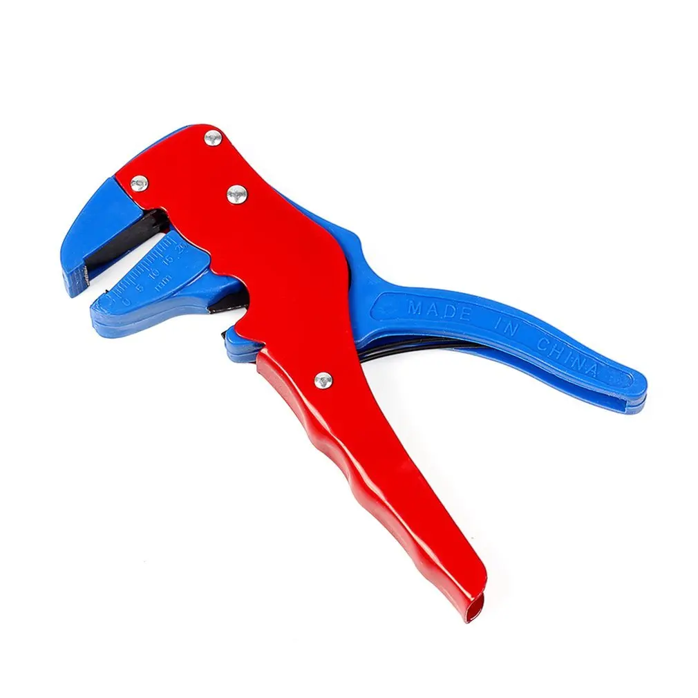 0.25-3mm Stripping Pliers Adjustable Automatic Cable Wire Stripper With Cutter Duckbill Bend Nose Bolt Clippers Tools