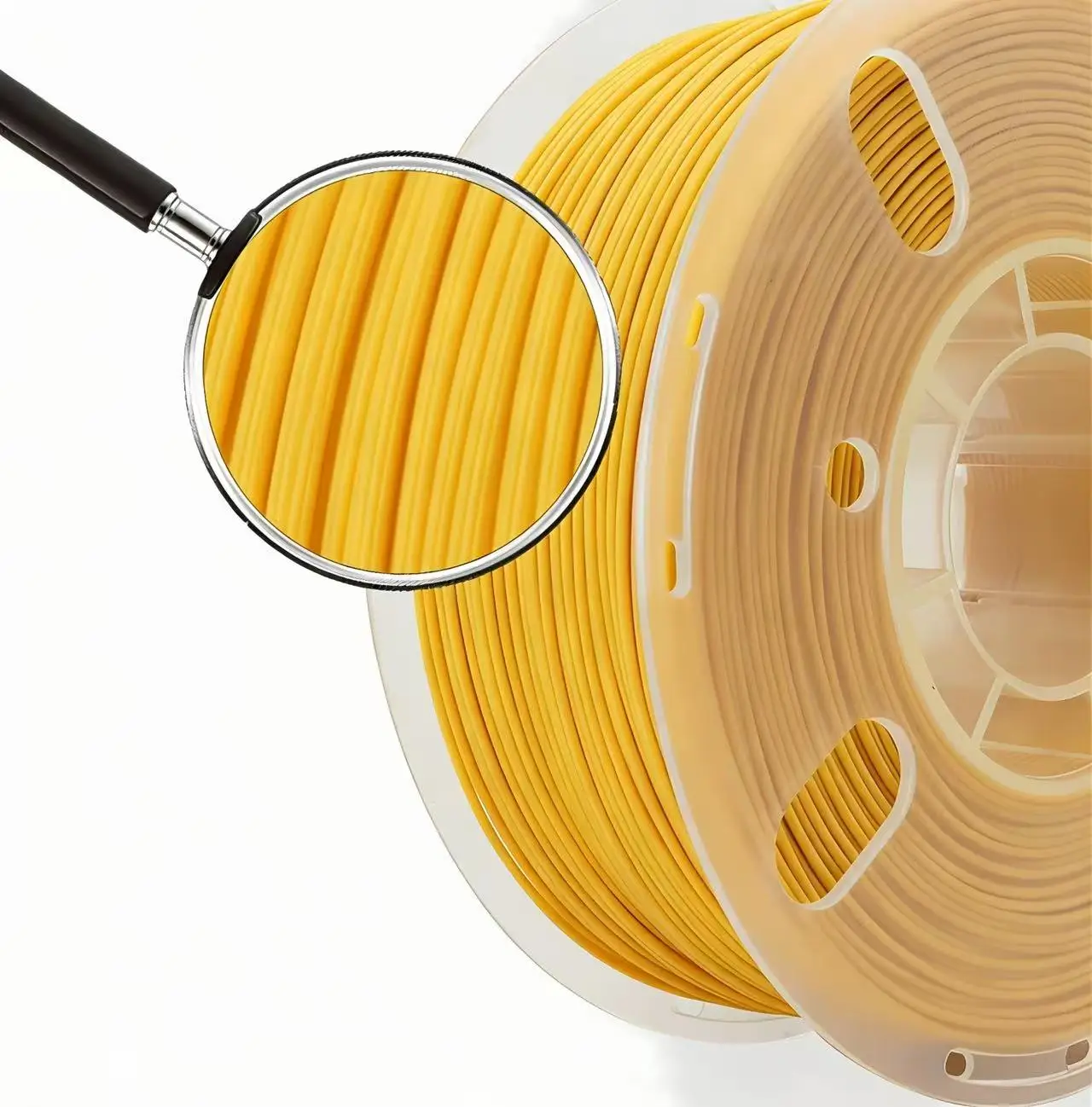 CF-PLA+PETG+ASA+ABS 3D Filament, High Strength Carbon Fiber Composite Filament 1.75mm, 1kg,High Temperature Resistance view 3
