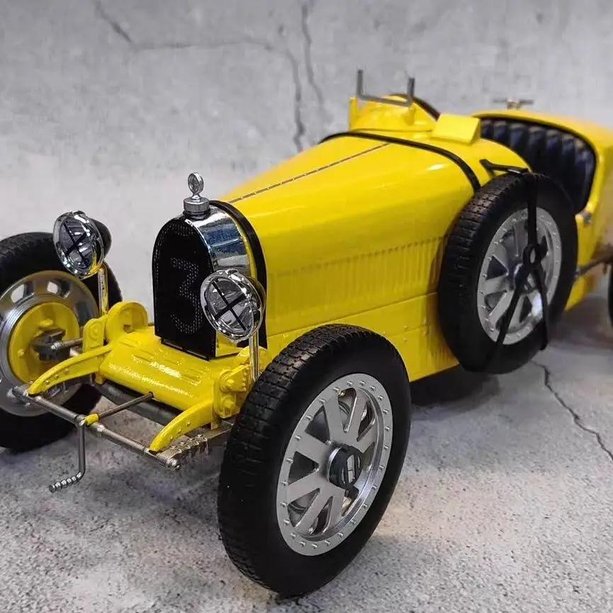 نموذج سيارة NOREV 1/12 Bugatti T35 الكلاسيكية القابلة للتحويل من سبيكة السيارة