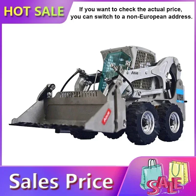 YYHC1/14 Wheeled Bobcat Skid Steer Loader, Small Bulldozer, Engineering Hydraulic Machinery Model