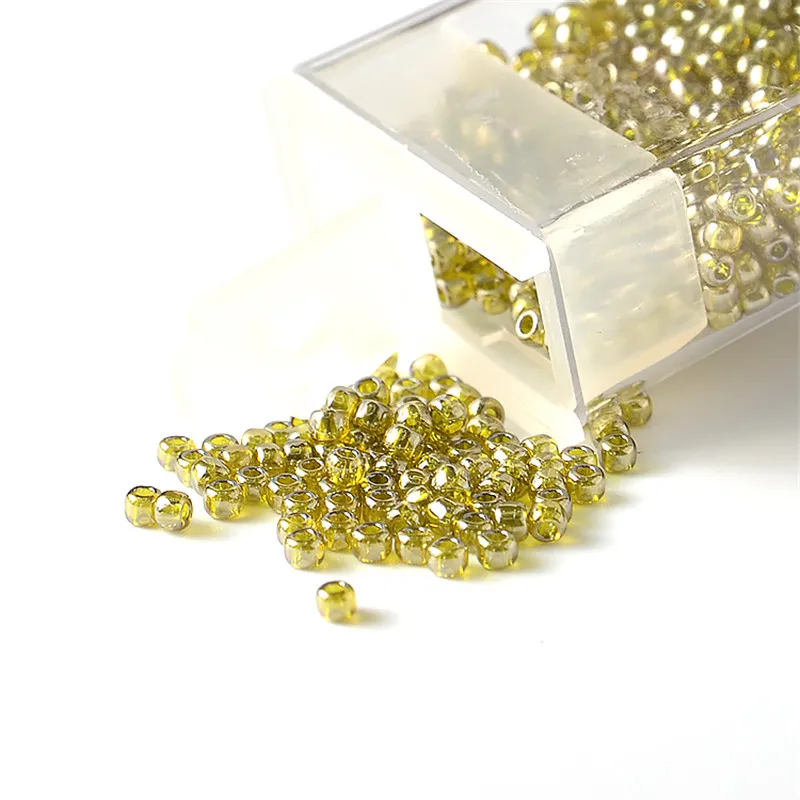 11/0 10g Japan TOHO Round Beads Transparent Gold Color Luster Glass Seed Bead for Needlework Handemade Necklace Jewelry Making - Image 6