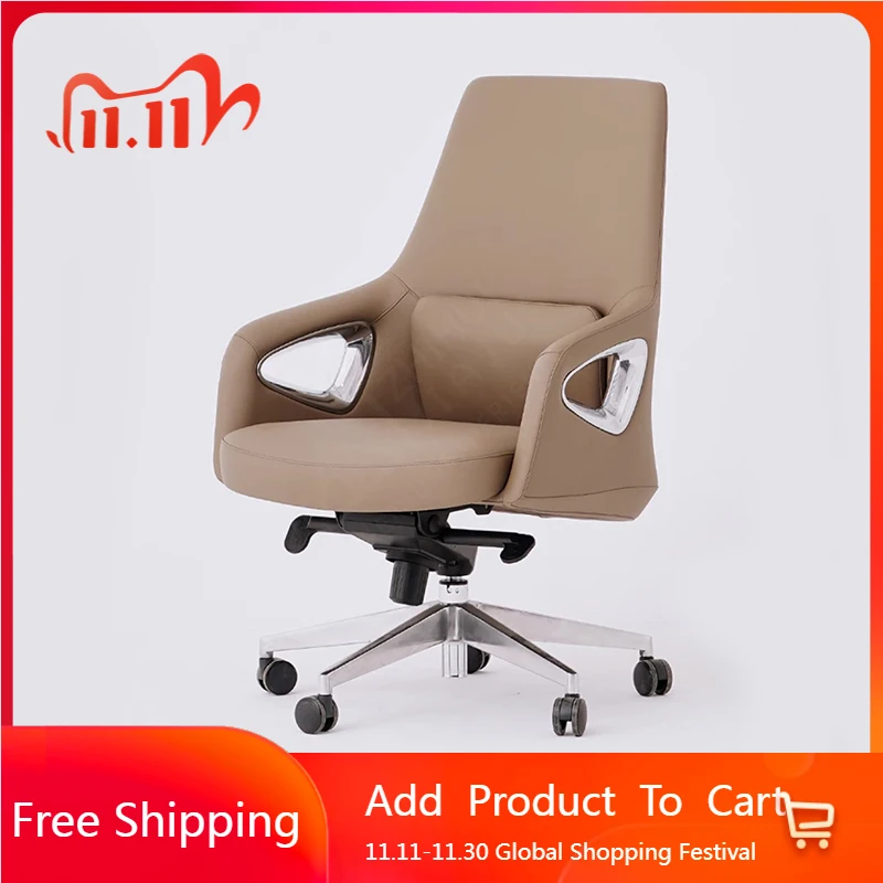 

Офисный стул со спинкой на колесах, расслабляющий стол, салон, эргономичный современный офисный стул, поворотный кабинет, мобильная мебель для дома Sillas Oficina