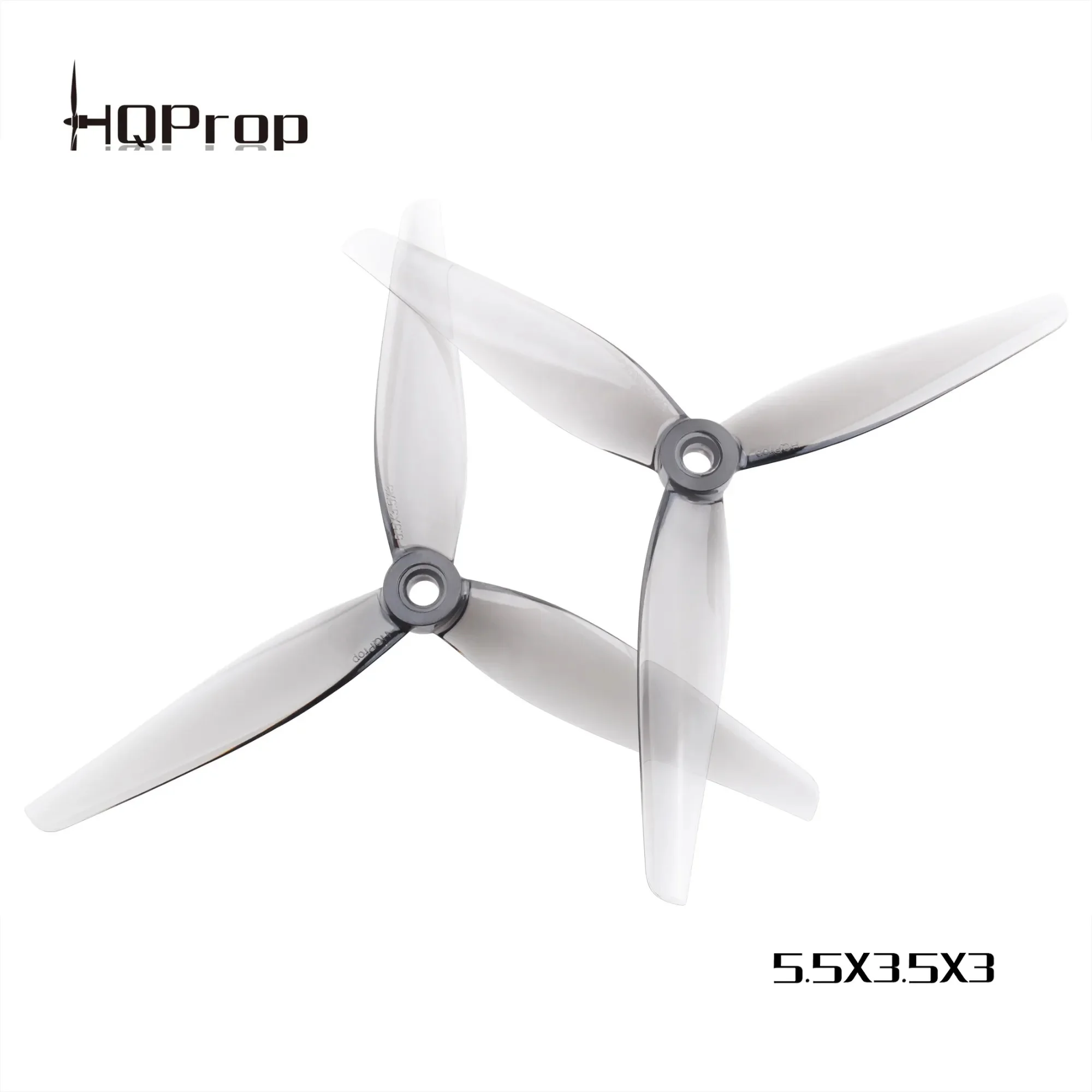 6/10/20 pairs hqsupport 5.5X3.5X3 V2 (2 إلى الأمام و 2 عكس) 5 بوصة ثلاثة شفرة المروحة RC FPV سباق بدون طيار قطع الغيار