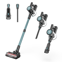 Teendow P11Pro Cordless Vacuum Cleaner with 126,000Pa Suction 30-Minute Runtime Lightweight Design 450ML Dust Capacity