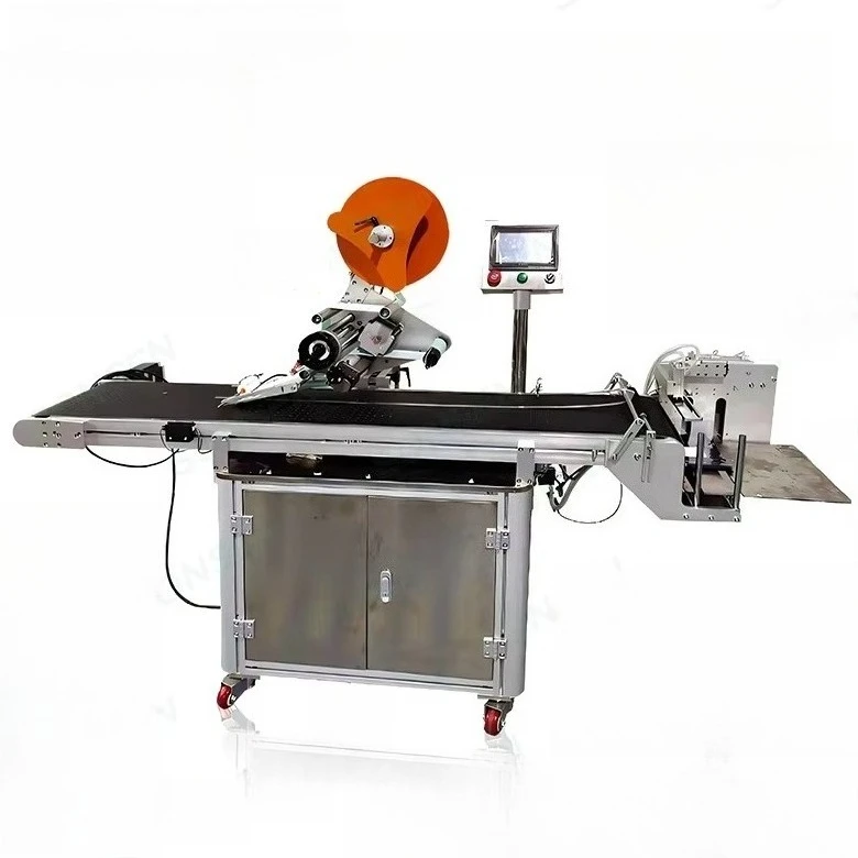 

Automatic Conveyor Labeling Machine With Paging Transparent Bag Card Envelope Paper Manual Self-adhesive Sticker Machine