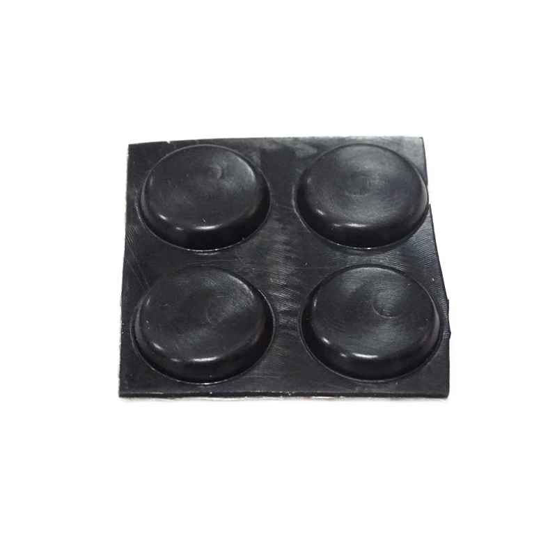 Supports universels pour clavier d'ordinateur portable/ordinateur, paquet 4 pieds élévateurs antidérapants en Silicone