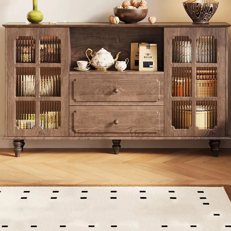 &House Container Storage Living Room Cabinets Tv Stand Shelf Storage Glass Clothing Vitrina Trendy Furniture