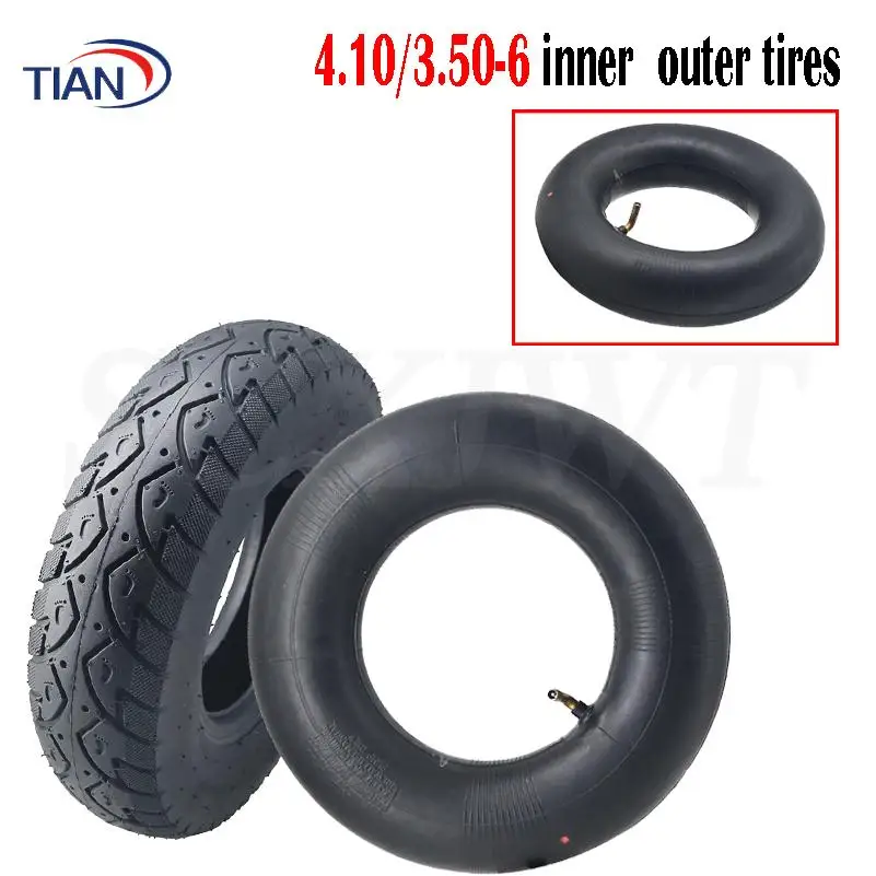 Tricycle wheel 4.10/3.50-6 Warehouse Trolley Tire Elderly scooter tyre electric scooter