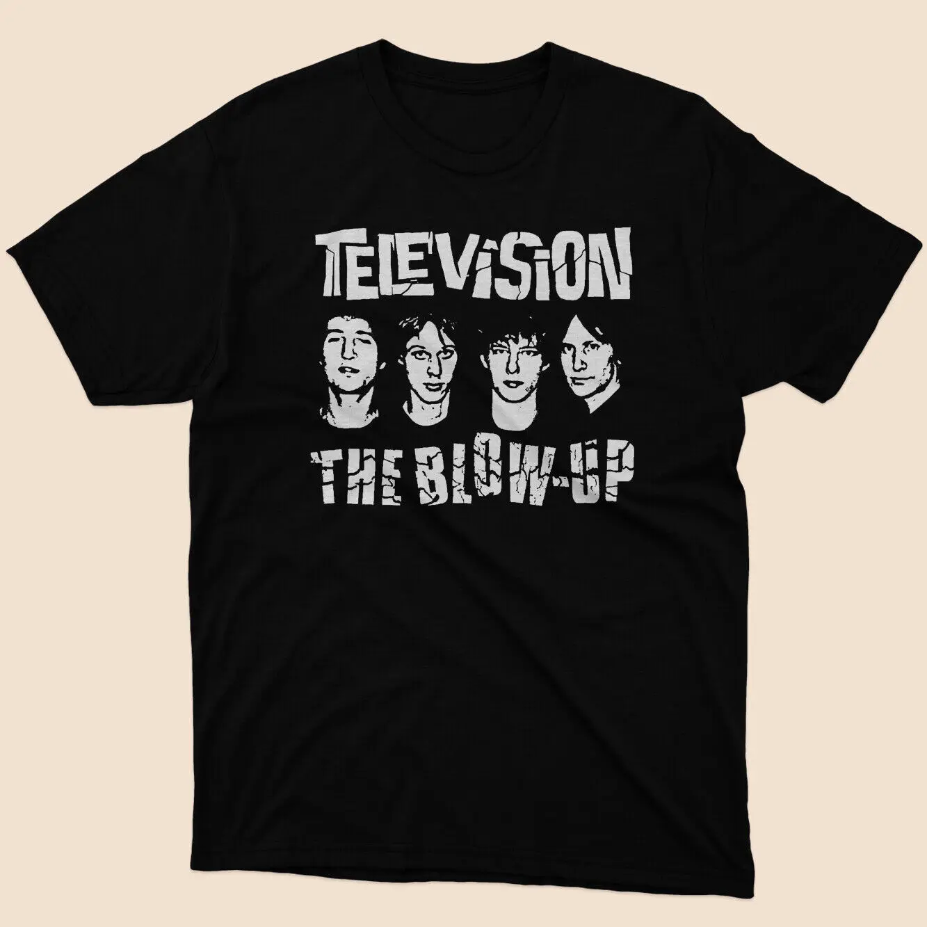 Tele-Vision the Blow-up Essential T-Shirt Black Size S to 5xl