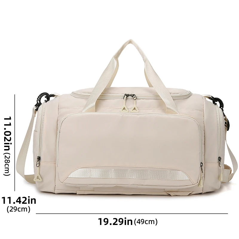 Bolso deportivo húmedo/seco con bandolera – Gimnasio y viaje - imagen 2