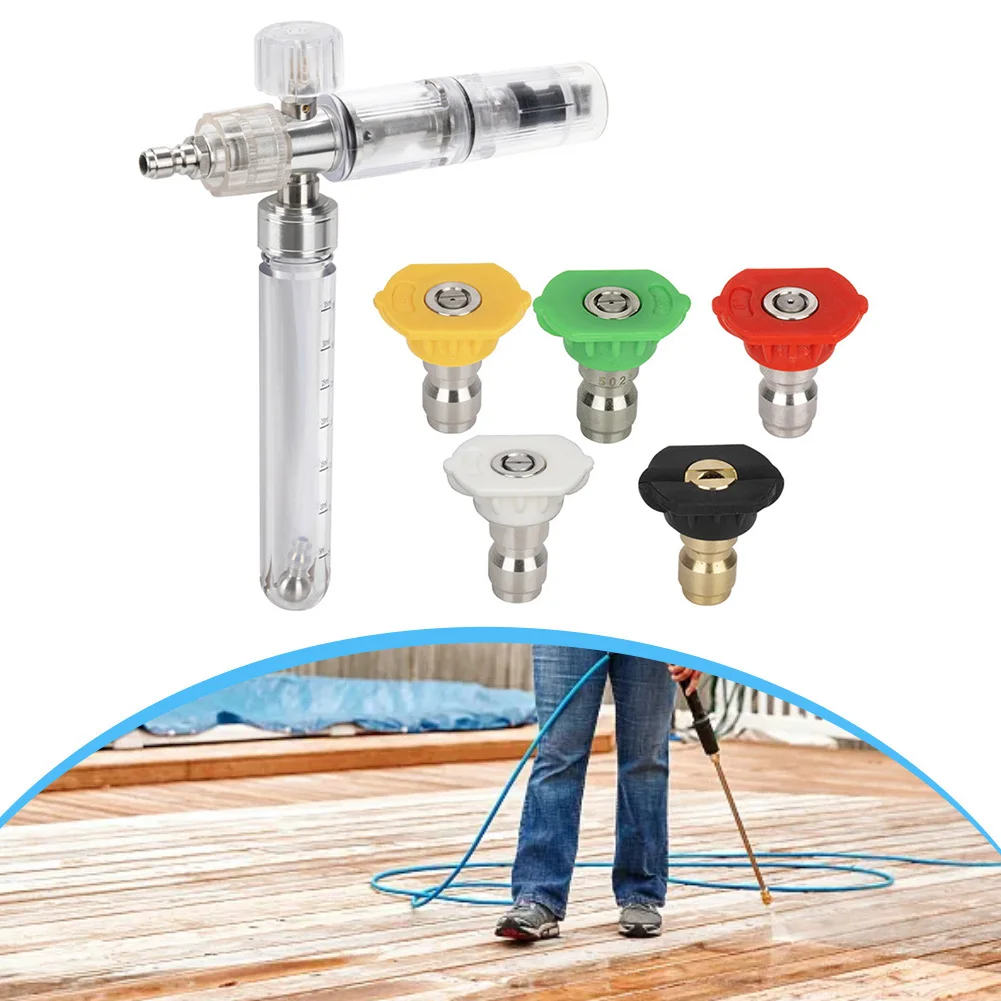 /Thick /Snow /Foam Sprayer With Adjustable Nozzle And Brass Core For Pressure Washer Car Cleaning Tool