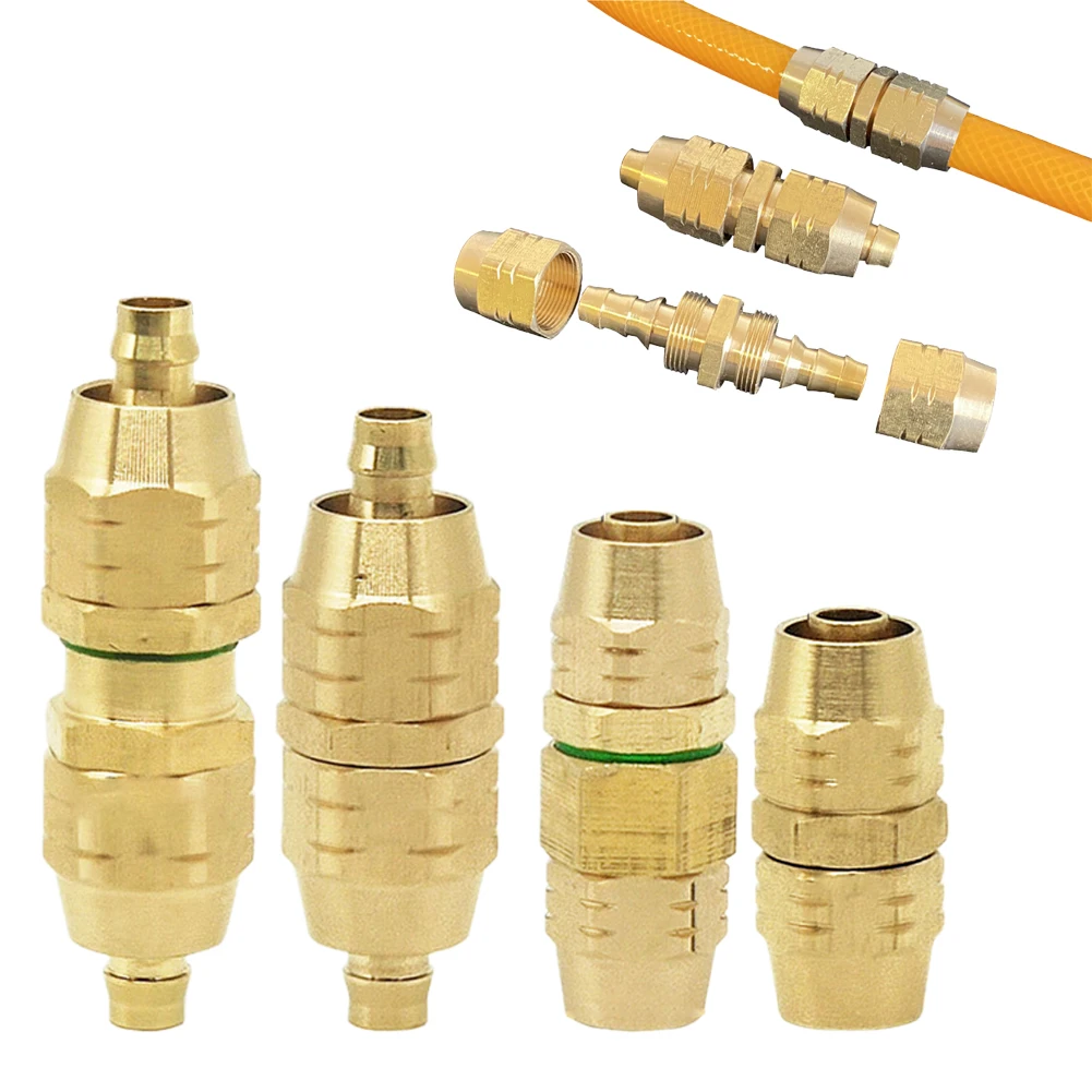 High Pressure Agricultural Spray Pipe Spray Distribution Connector Copper Joint Pipe Equipment Connector Copper Construction