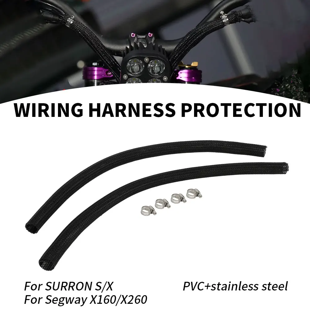 AliExpress JFGRACING Motorcycle Accessories Surron Wires Wiring Harness Protection Kit For SURRON Light Bee S X Segway X160 X260 Electric Dirt Bike