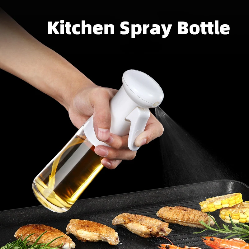 

Obelix Kitchen Oil Sprayer Glass Bottle Pump Oil Pot Leak-Proof Grill BBQ Sprayer Oil Dispenser BBQ Cookware Dispenser Bottle