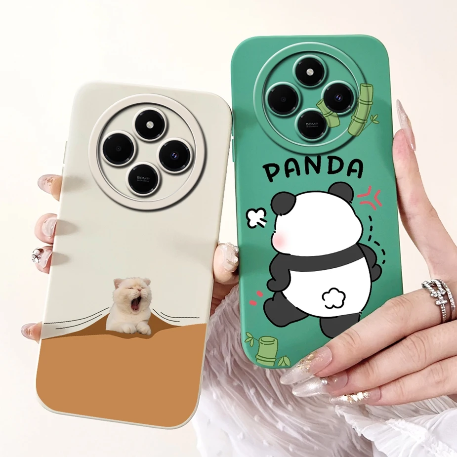 ل Xiaomi Poco C75 حالة Redmi 14C لطيف الكلب الباندا الكرتون غطاء لينة سيليكون جراب هاتف ل Xiaomi Redmi 14C PocoC75 C 75 قذيفة #3