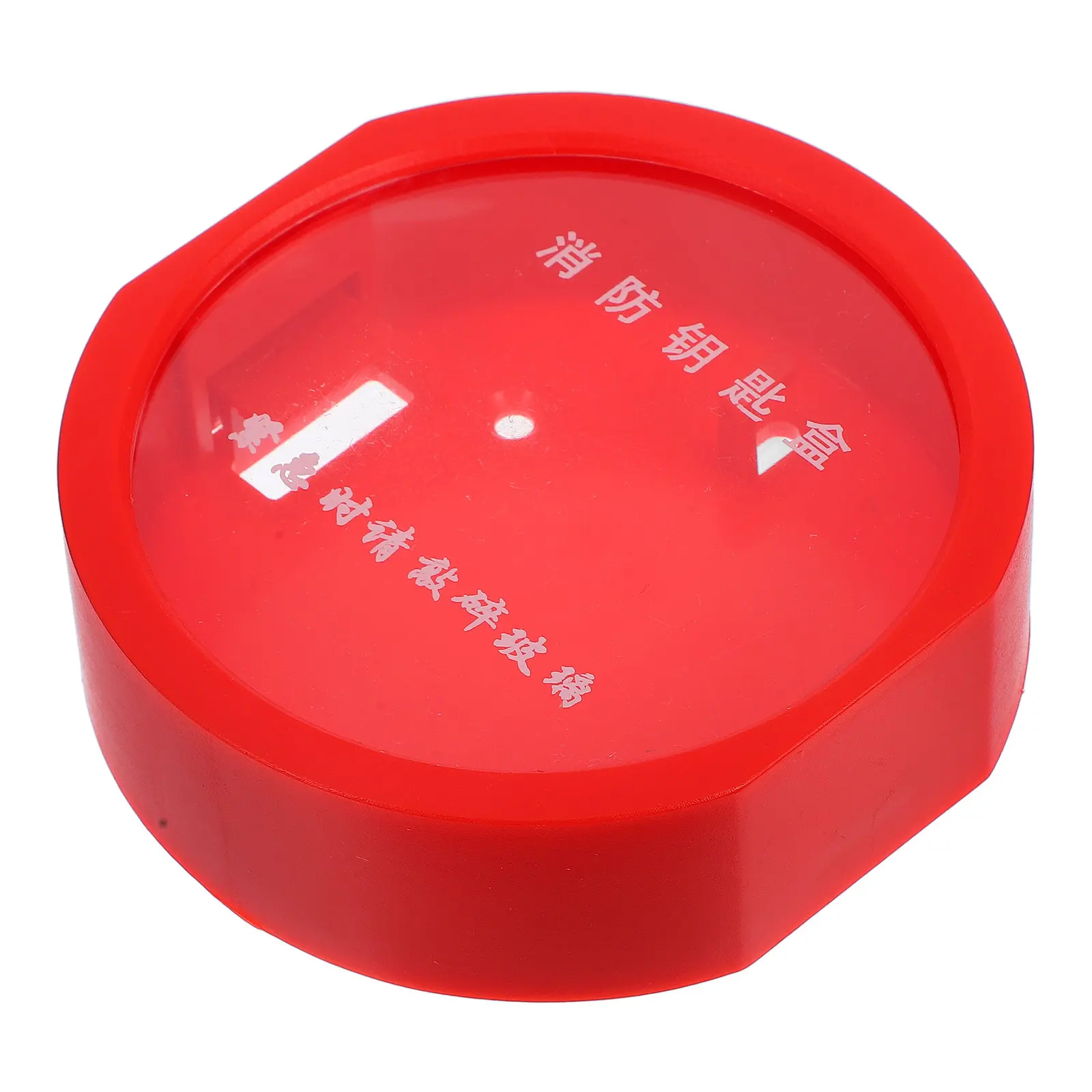 1Set Fire Safety Key Safe Lock Box Wall-Mounted Emergency Key Holder Box Glass Window Alarm Door Lock Storage Case