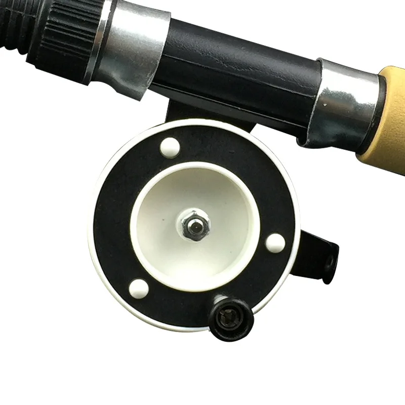 Eis Angelrollen Super Licht Front End Floß Fliegenrolle Winter Angeln Kleine Mini Fisch Linie Rad – Detail 6