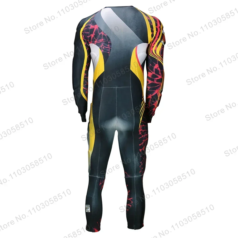 2023 New BEAST Top Gun GS Race Suit Performance GS MEN Race Ski Suits Winter Flange Jumpsuits One Piece Downhill Speed GS Set