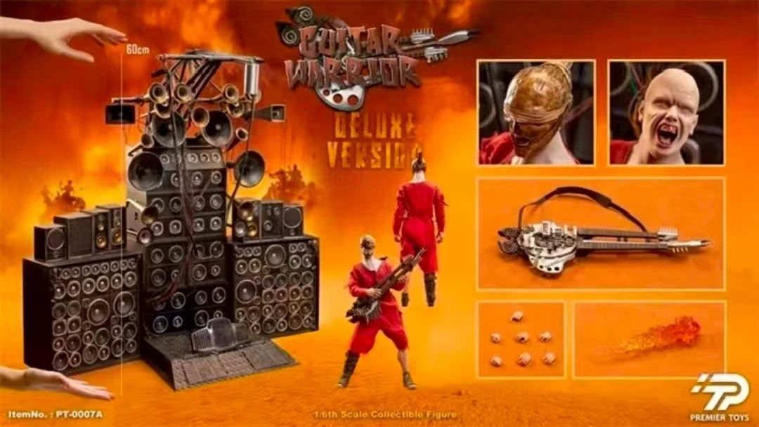 

【Оригинал】PREMIER TOYS PT007A Mad Max Guitar Warrior Deluxe Edition 1/6 Экшн-модель игрушки