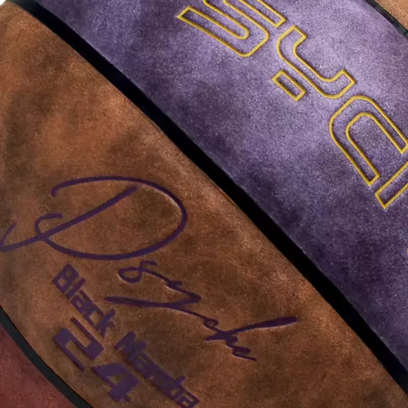 كرة سلة ذات ملمس ناعم من جلد الغزال مقاومة للاهتراء ومضادة للانزلاق للاستخدام الداخلي والخارجي كرة سلة تدريب كرة السلة للرجال