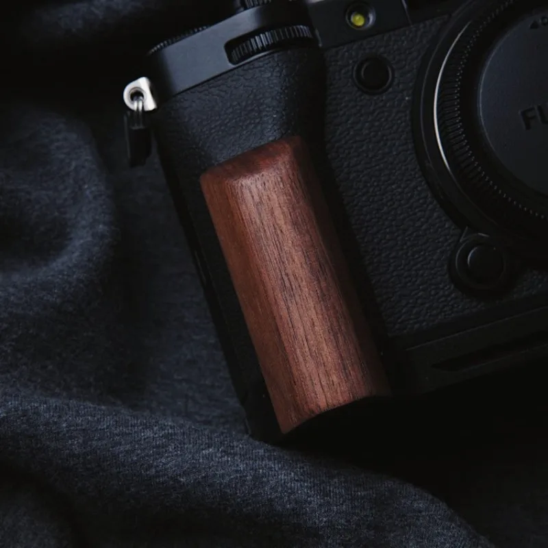 XT5ハンドグリップ木製富士x T5富士フイルムXT5用クイックリリースlプレート