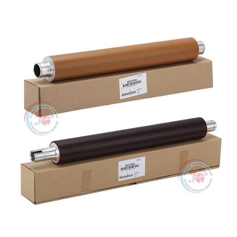 A03u720100 a03u720300 original rolo de calor fuser superior rolos de menor pressão para konico minolta 5500 6500 6501 6000 7000