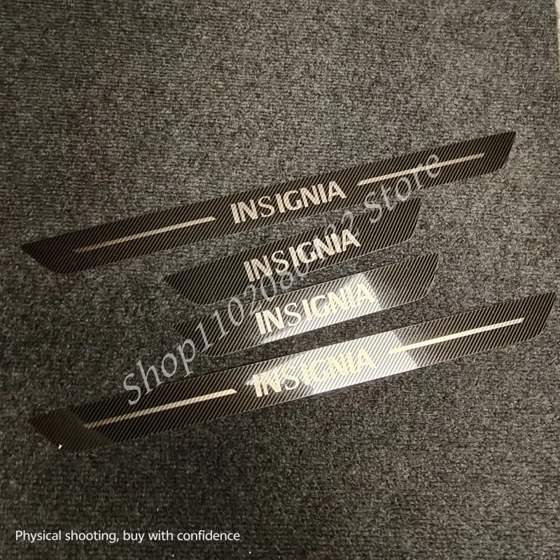 

For Opel Vauxhall Insignia 2009-2020 Stainless Sticker Door Sill Scuff Plate Guards Threshold Pedal Trim Car Accessories