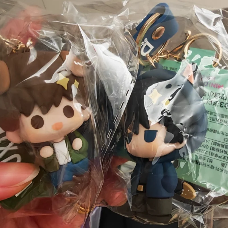 

Time Raiders Fingertip Doll Series Pendant Wu Xie Zhang Qi Ling Cute Cartoon Dmbj Collection Dolls Keychain Surprise Gift Custom