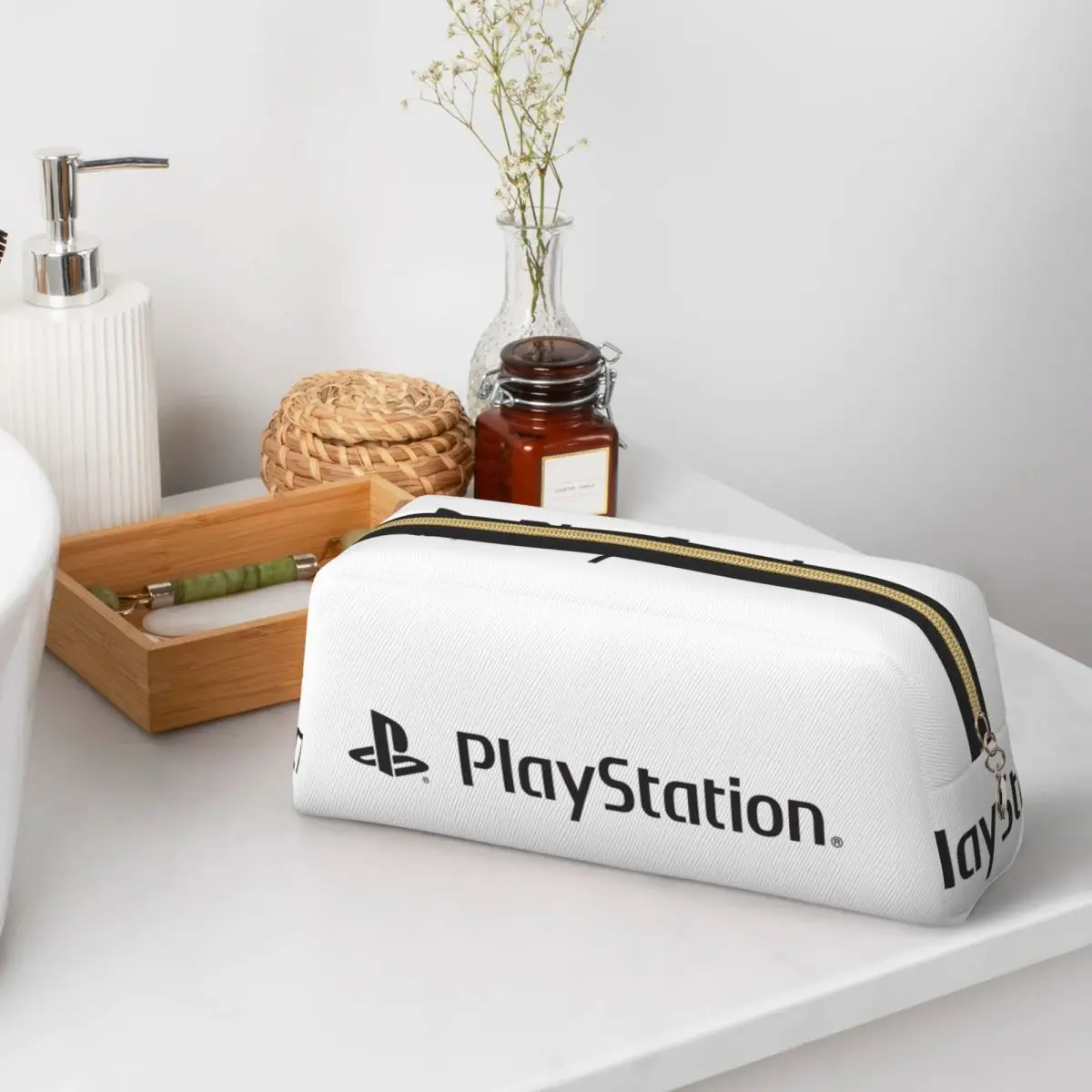 

Пеналы для студентов с дизайном PlayStation: игровые, для колледжа, для геймеров, вместительные, для школы, для ручек и карандашей, с большим отделением для хранения, держатель для ручек
