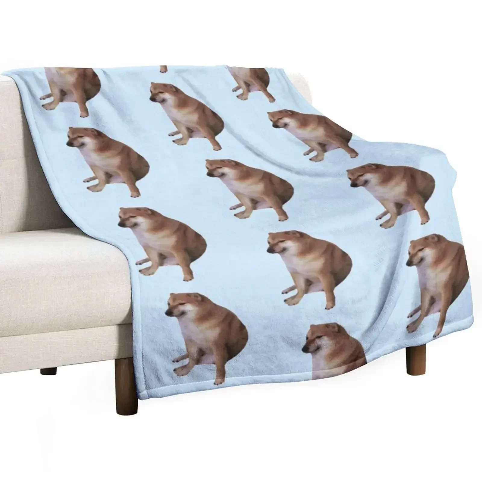 

Cheemsburbger HD Throw Blanket Warm Comfortable Blanket for Office Napping
