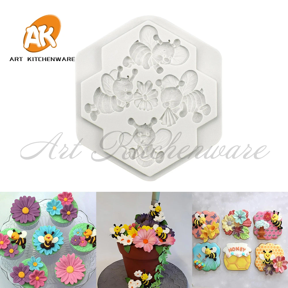 3D Lion Family Design stampo in Silicone DIY Jungle Animal fondente stampo per cioccolato strumenti per decorare torte accessori da cucina per la cottura