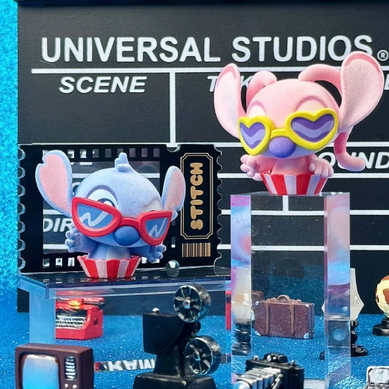 

Disney Lilo & Stitch Angel Lilo Pelekai Anime Figure - Cute Flocking Grain Doll Model Blind Box Mystery Box Collectible Toy Gift