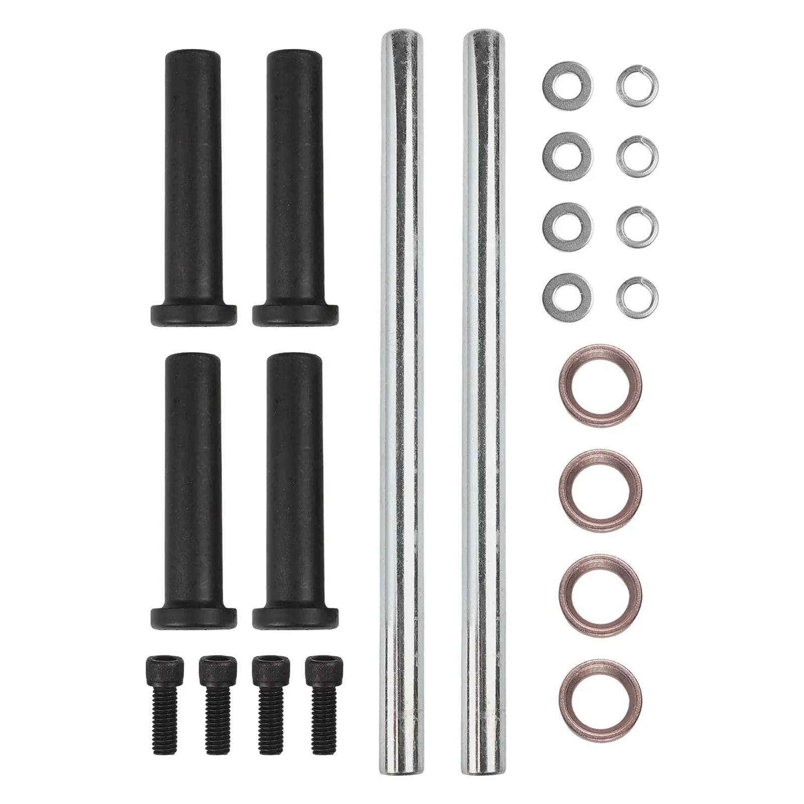 

Комплект для восстановления подвески Комплект втулок A-ARM Полный комплект для восстановления A-образного рычага Прямая замена OEM Улучшенная производительность для Trail Blazer 250