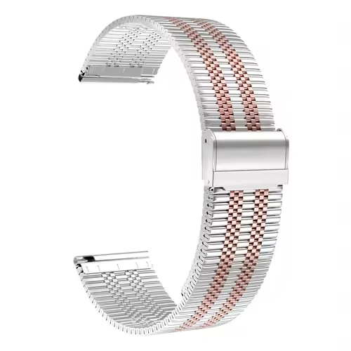 18mm 22mm 20mm Watch Band For Samsung Galaxy Watch 7/6/5/4/3 S3 Active2 Huawei Watch GT 6 Pro GT5 GT4 GT3 2 Stainless Steel Band - Image 21
