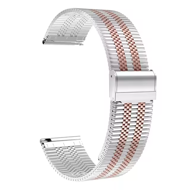18mm 22mm 20mm Watch Band For Samsung Galaxy Watch 7/6/5/4/3 S3 Active2 Huawei Watch GT 6 Pro GT5 GT4 GT3 2 Stainless Steel Band - Image 21