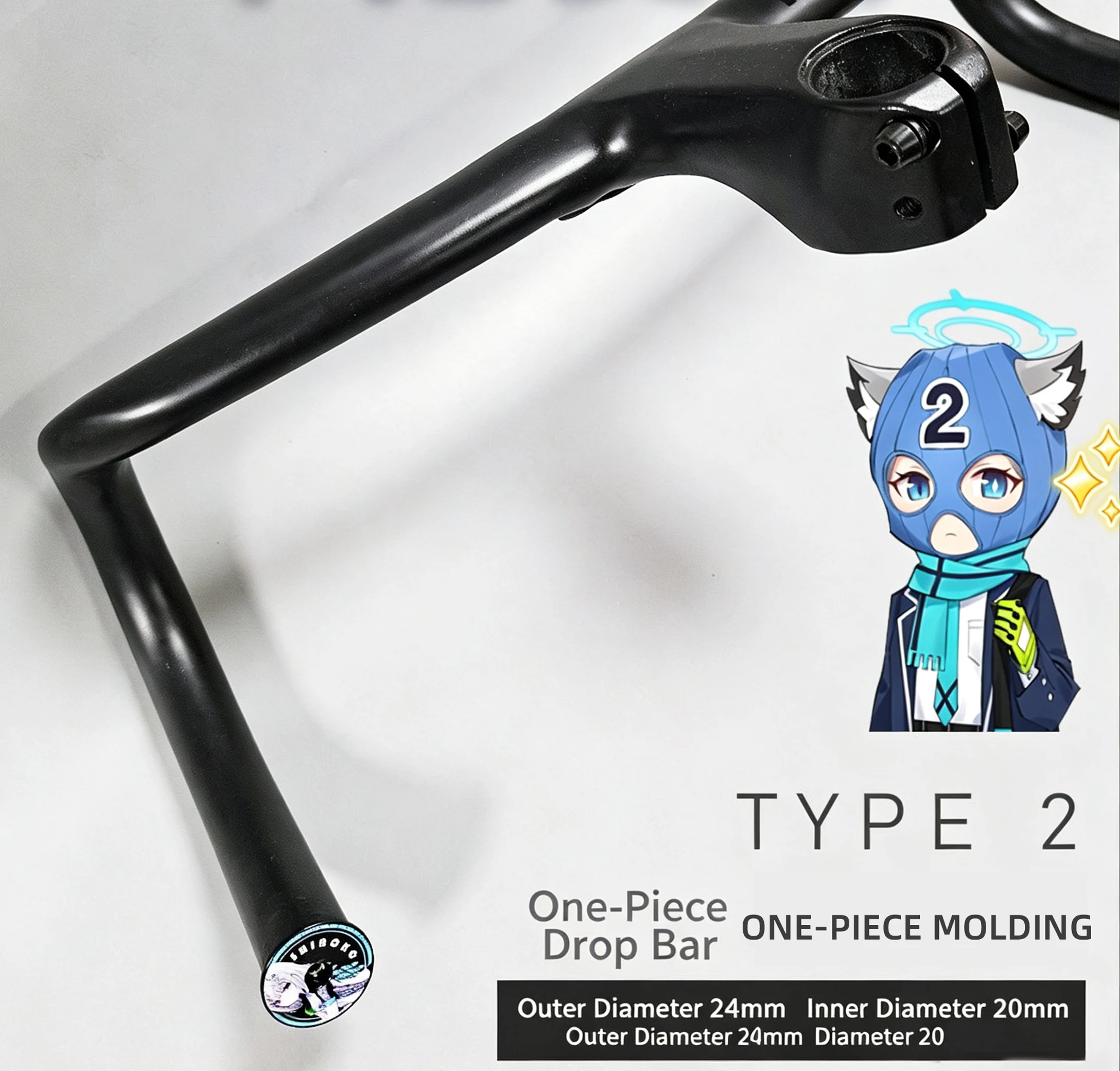KRSEC MTB Rennrad Lenker-Endstopfen KRSEC Aluminiumlegierung Lenker-Endkappen BMX Fahrradgriff Mehrfarbige Abdeckung Fahrradzubehör – Detail 8