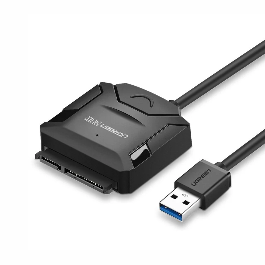 UGREEN SATA to USB 3.0 Adapter Cable for 3.5 2.5 Inch SSD HDD SATA III Hard Drive Disk Converter Support UASP