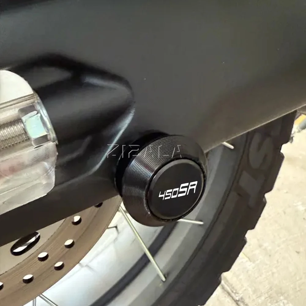 

Для CFMOTO CF MOTO 450SR 450 SR 450sr 2022 2023 2024 2025 Аксессуары для мотоциклов 10 мм катушки маятника задняя подставка винты ползунки